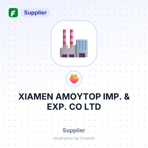 XIAMEN AMOYTOP IMP. & EXP. CO LTD – summary card, no photo uploaded yet