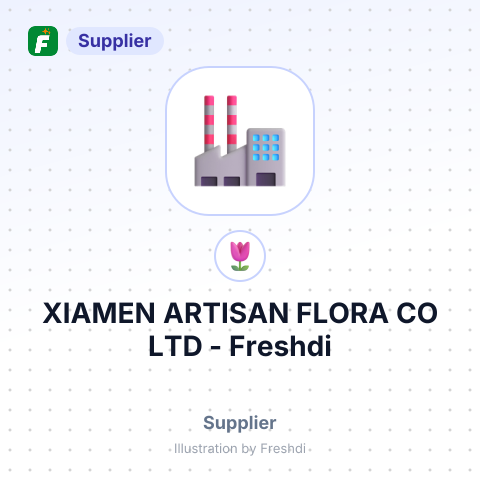 XIAMEN ARTISAN FLORA CO LTD – summary card, no photo uploaded yet