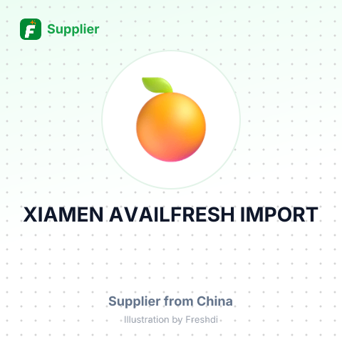 XIAMEN AVAILFRESH IMPORT – summary card, no photo uploaded yet