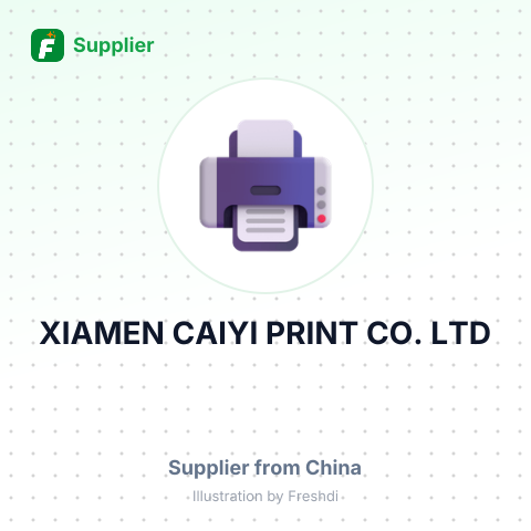 XIAMEN CAIYI PRINT CO., LTD – summary card, no photo uploaded yet