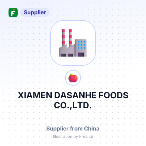 XIAMEN DASANHE FOODS CO.,LTD. – summary card, no photo uploaded yet
