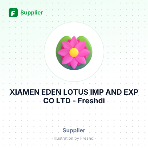 XIAMEN EDEN LOTUS IMP AND EXP CO LTD – summary card, no photo uploaded yet