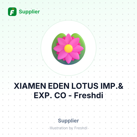 XIAMEN EDEN LOTUS IMP.& EXP. CO – summary card, no photo uploaded yet