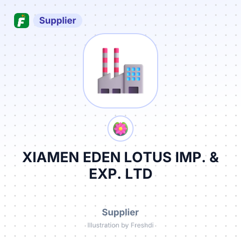 XIAMEN EDEN LOTUS IMP. & EXP. LTD – summary card, no photo uploaded yet