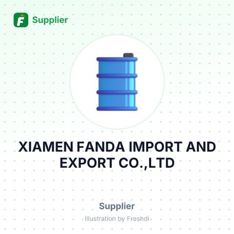 XIAMEN FANDA IMPORT AND EXPORT CO.,LTD – summary card, no photo uploaded yet
