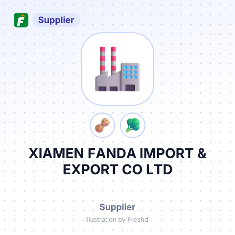 XIAMEN FANDA IMPORT & EXPORT CO LTD – summary card, no photo uploaded yet