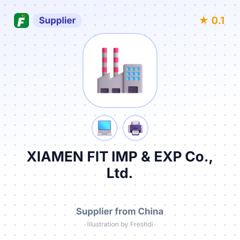 XIAMEN FIT IMP & EXP Co., Ltd. – summary card, no photo uploaded yet