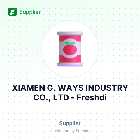 XIAMEN G. WAYS INDUSTRY CO., LTD – summary card, no photo uploaded yet