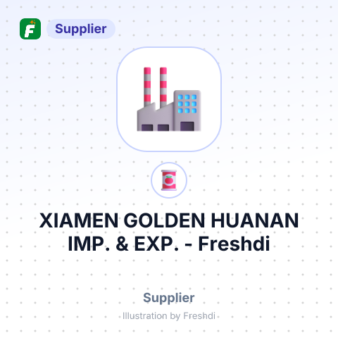 XIAMEN GOLDEN HUANAN IMP. & EXP. – summary card, no photo uploaded yet