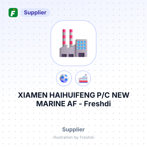 XIAMEN HAIHUIFENG P/C NEW MARINE AF – summary card, no photo uploaded yet