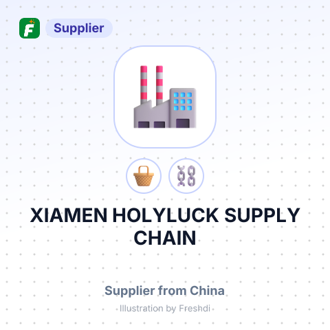 XIAMEN HOLYLUCK SUPPLY CHAIN – summary card, no photo uploaded yet