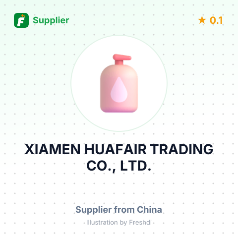 XIAMEN HUAFAIR TRADING CO., LTD. – summary card, no photo uploaded yet