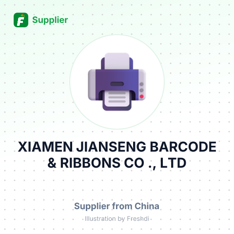 XIAMEN JIANSENG BARCODE & RIBBONS CO ., LTD – summary card, no photo uploaded yet