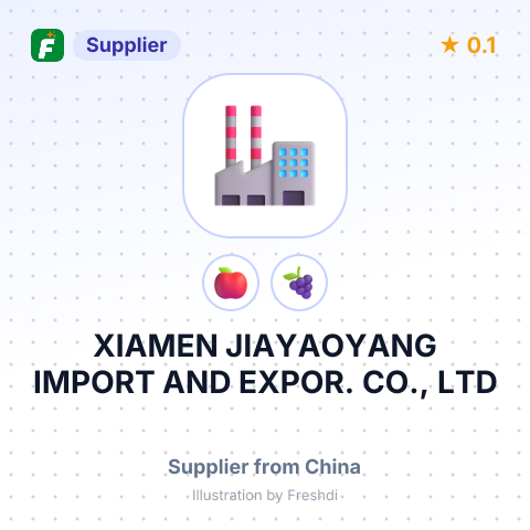 XIAMEN JIAYAOYANG IMPORT AND EXPOR. CO., LTD – summary card, no photo uploaded yet