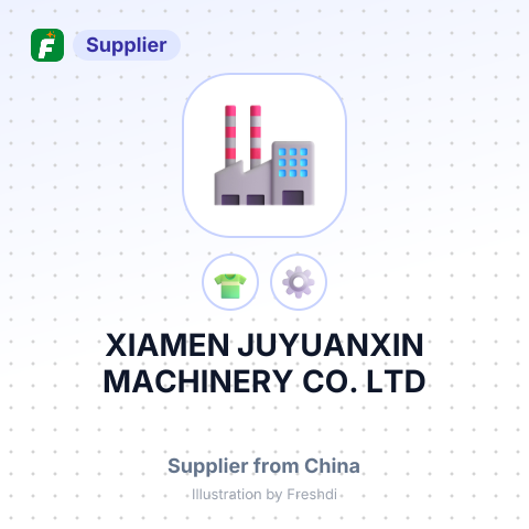 XIAMEN JUYUANXIN MACHINERY CO.,LTD – summary card, no photo uploaded yet