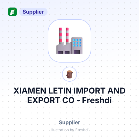 XIAMEN LETIN IMPORT AND EXPORT CO – summary card, no photo uploaded yet