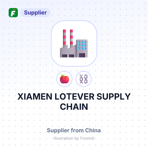 XIAMEN LOTEVER SUPPLY CHAIN – summary card, no photo uploaded yet