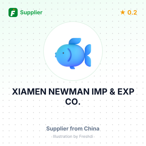 XIAMEN NEWMAN IMP & EXP CO. – summary card, no photo uploaded yet