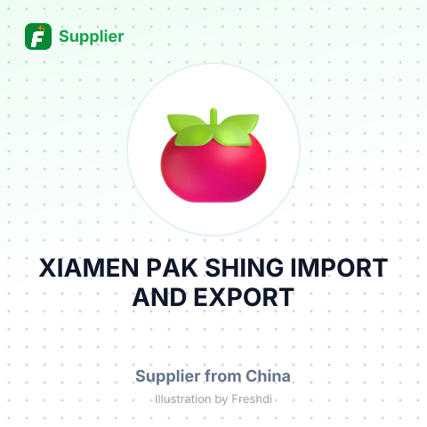 XIAMEN PAK SHING IMPORT AND EXPORT – summary card, no photo uploaded yet