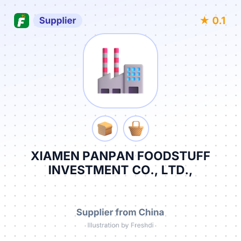 XIAMEN PANPAN FOODSTUFF INVESTMENT CO., LTD., – summary card, no photo uploaded yet