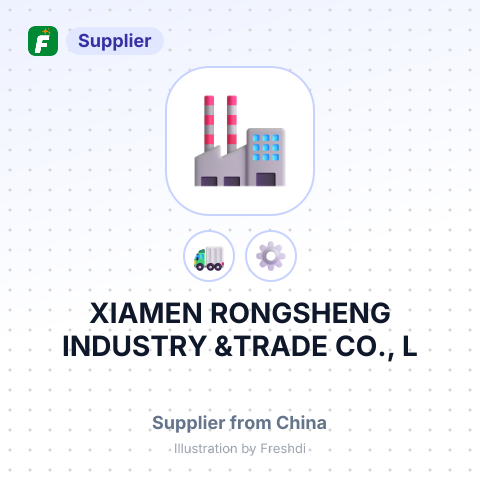 XIAMEN RONGSHENG INDUSTRY &TRADE CO., L – summary card, no photo uploaded yet