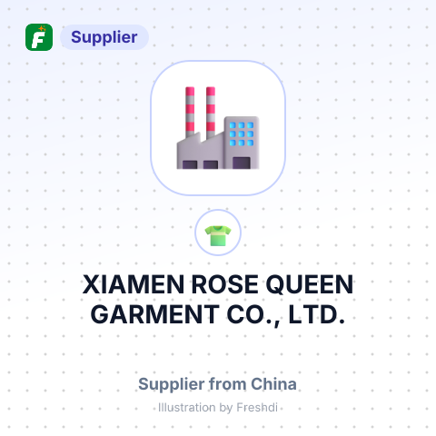 XIAMEN ROSE QUEEN GARMENT CO., LTD. – summary card, no photo uploaded yet