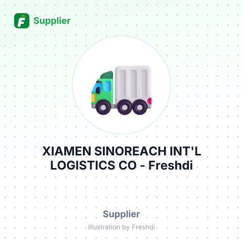 XIAMEN SINOREACH INT'L LOGISTICS CO – summary card, no photo uploaded yet
