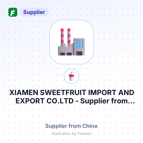 XIAMEN SWEETFRUIT IMPORT AND EXPORT CO.LTD – summary card, no photo uploaded yet
