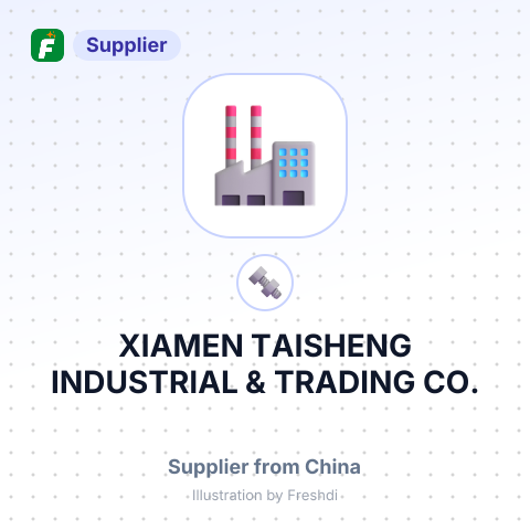 XIAMEN TAISHENG INDUSTRIAL & TRADING CO. – summary card, no photo uploaded yet