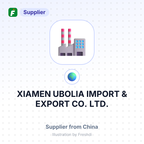 XIAMEN UBOLIA IMPORT & EXPORT CO., LTD. – summary card, no photo uploaded yet