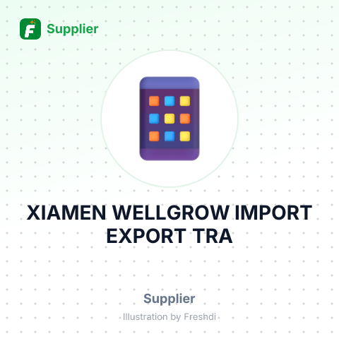 XIAMEN WELLGROW IMPORT EXPORT TRA – summary card, no photo uploaded yet
