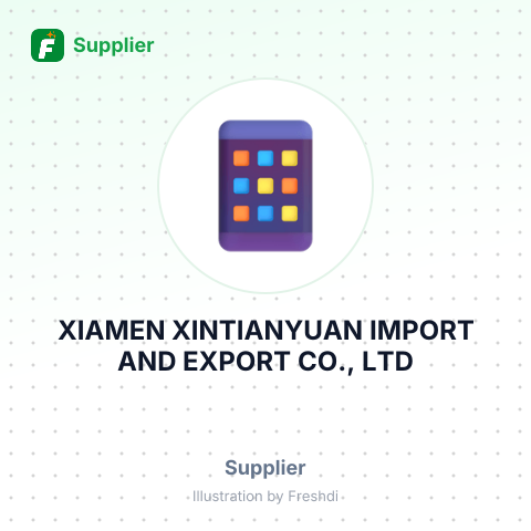 XIAMEN XINTIANYUAN IMPORT AND EXPORT CO., LTD – summary card, no photo uploaded yet