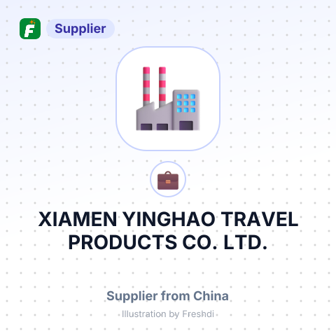 XIAMEN YINGHAO TRAVEL PRODUCTS CO., LTD. – summary card, no photo uploaded yet