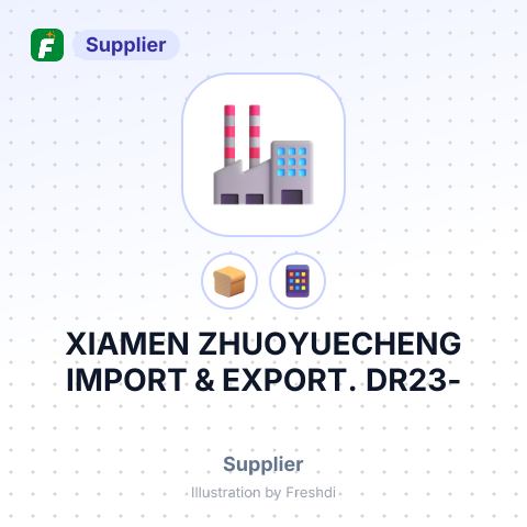 XIAMEN ZHUOYUECHENG IMPORT & EXPORT. DR23- – summary card, no photo uploaded yet