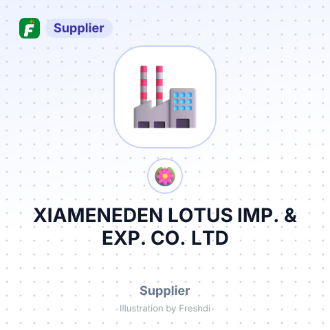 XIAMENEDEN LOTUS IMP. & EXP. CO. LTD – summary card, no photo uploaded yet