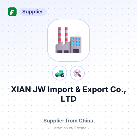 XIAN JW Import & Export Co., LTD – summary card, no photo uploaded yet