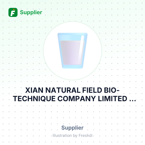 XIAN NATURAL FIELD BIO-TECHNIQUE COMPANY LIMITED – summary card, no photo uploaded yet