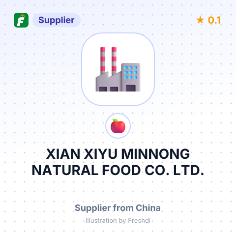 XIAN XIYU MINNONG NATURAL FOOD CO., LTD. – summary card, no photo uploaded yet