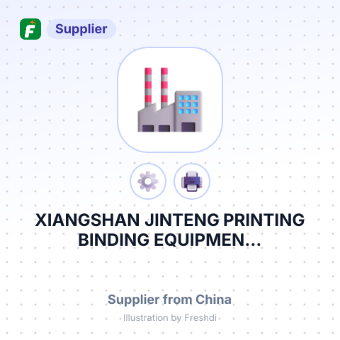 XIANGSHAN JINTENG PRINTING BINDING EQUIPMEN... – summary card, no photo uploaded yet