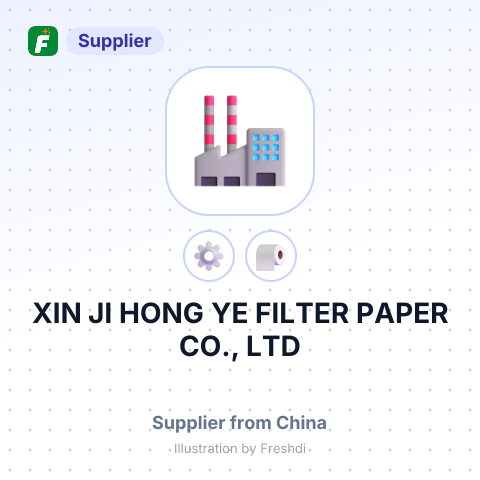 XIN JI HONG YE FILTER PAPER CO., LTD – summary card, no photo uploaded yet