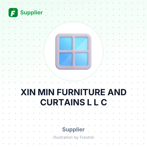 XIN MIN FURNITURE AND CURTAINS L L C – summary card, no photo uploaded yet
