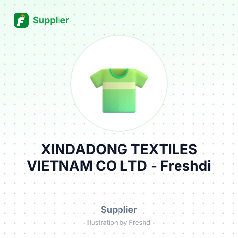 XINDADONG TEXTILES VIETNAM CO LTD – summary card, no photo uploaded yet