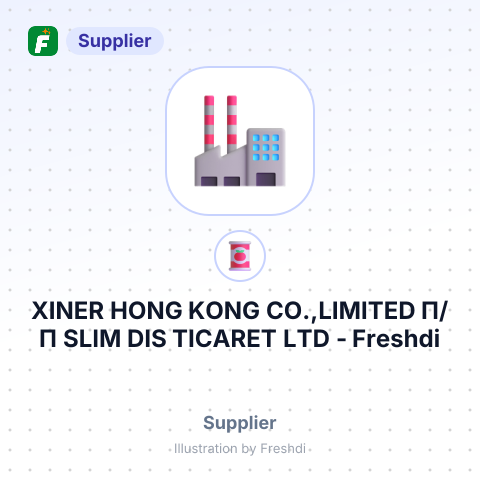 XINER HONG KONG CO.,LIMITED П/П SLIM DIS TICARET LTD – summary card, no photo uploaded yet