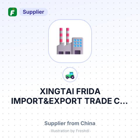 XINGTAI FRIDA IMPORT&EXPORT TRADE CO., LTD – summary card, no photo uploaded yet