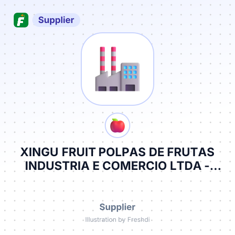 XINGU FRUIT POLPAS DE FRUTAS INDUSTRIA E COMERCIO LTDA – summary card, no photo uploaded yet