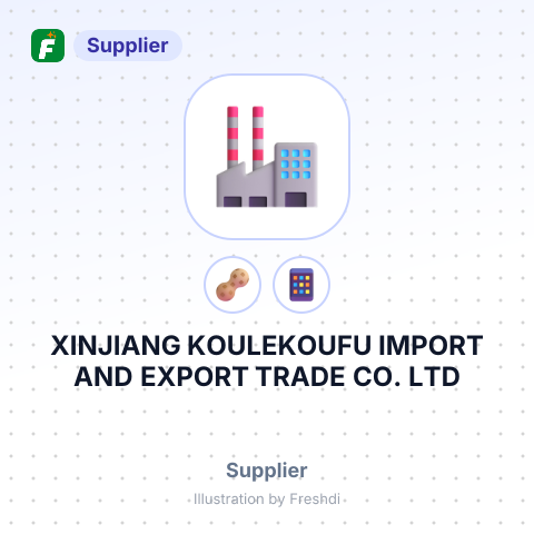 XINJIANG KOULEKOUFU IMPORT AND EXPORT TRADE CO. LTD – summary card, no photo uploaded yet