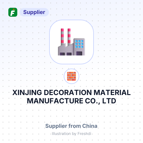 XINJING DECORATION MATERIAL MANUFACTURE CO., LTD – summary card, no photo uploaded yet