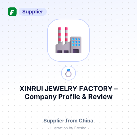XINRUI JEWELRY FACTORY – summary card, no photo uploaded yet