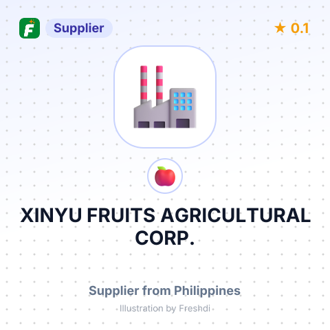 XINYU FRUITS AGRICULTURAL CORP. – summary card, no photo uploaded yet