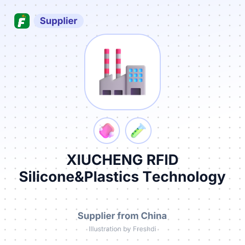 XIUCHENG RFID Silicone&Plastics Technology Shenzhen Co.,Ltd – summary card, no photo uploaded yet